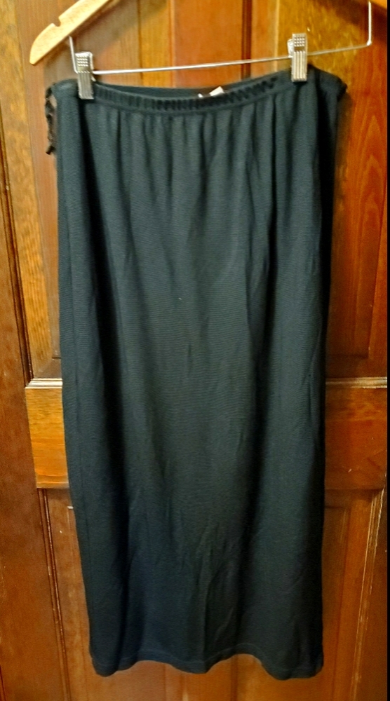 Black Chico's Skirt